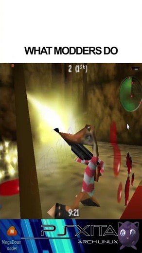 what nintendo want us to do vs what modders do - conker version 2 #shorts