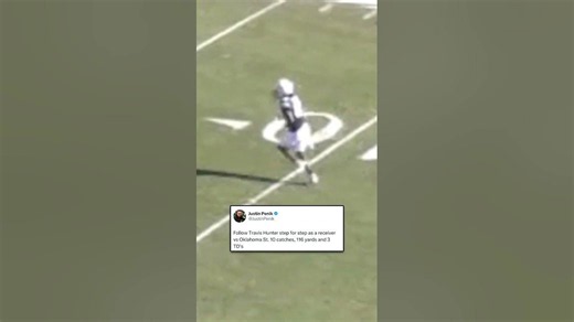 Step by step on a Travis Hunter masterclass #gobuffs #colorado #nfl #football #nfldraft #draft