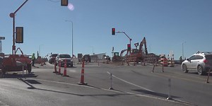 Diverging diamond interchange expected in spring