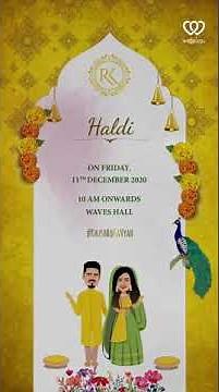 Animated Caricature Wedding Invitation Video - WeTales