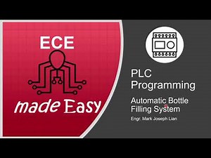 PLC Programming: Automatic Bottle Filling System