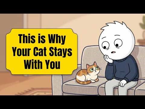 If Your Cat Never Leaves You Alone, They're Trying to Tell You This!