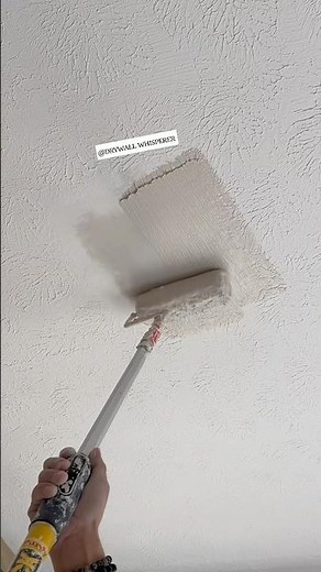 Crows foot ceiling texture drywall patch #drywallfinisher #drywallfinish #drywall #learnwithme