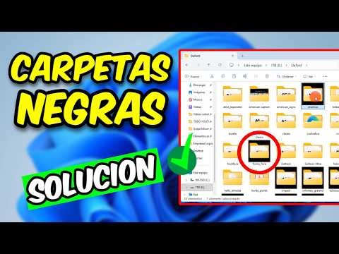 How to Remove Black Background from Folders in Windows 11 - Quick and Easy Solution