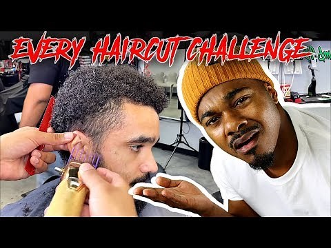 CHRIS BOSSIO'S EVERY HAIRCUT CHALLENGE
