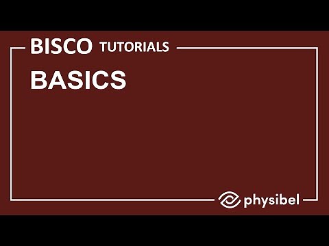 Physibel BISCO Tutorials: Basics