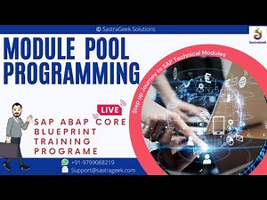Module Pool Programming