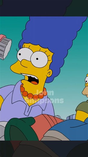 A Marge se deu MUITO MAL! #simpsons