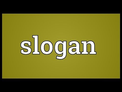 Slogan Meaning