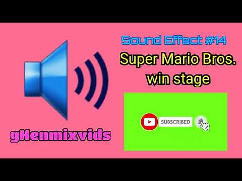 Super Mario Bros. WIN STAGE Sound Effect