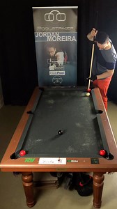 Back to back backspin shot 🤩 #poolstrikertrickshots #8ball #8ballpool #trick #trickshots #8ballpool🎱 #pooltable #sinuca #billard #billiard #bilhar #biliardo #snooker #bida | Jordan Poolstriker Trickshots Moreira