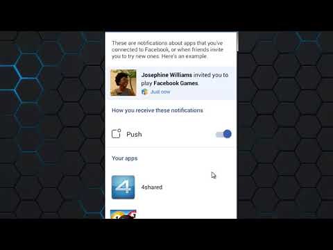 Facebook Notifications settings - Edit your Facebook Notifications.