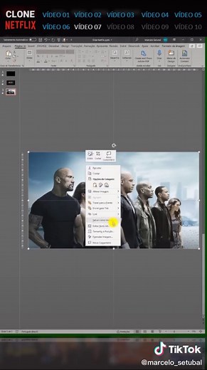 PT. 07 SLIDE NETFLIX #netlifx #Dicas #PowerPointBrasil #powerpointtutorial #powerpoint #slidenetflix #fypシ #FY #office #powerpointtemplate #netflixx
