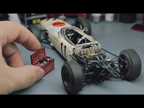 [Full Build] 1965 Honda F1 RA272 Model Car - 1/20 Tamiya