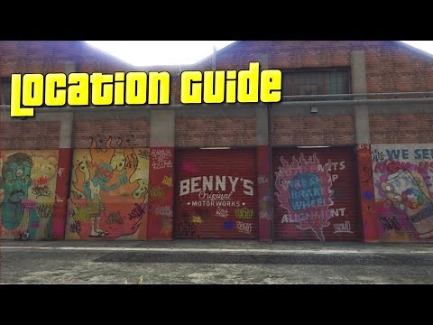 GTA 5 - Benny's Garage Location