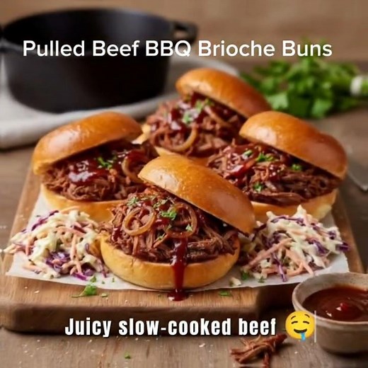 Pulled Beef BBQ Brioche Buns. My Recipes Keeper