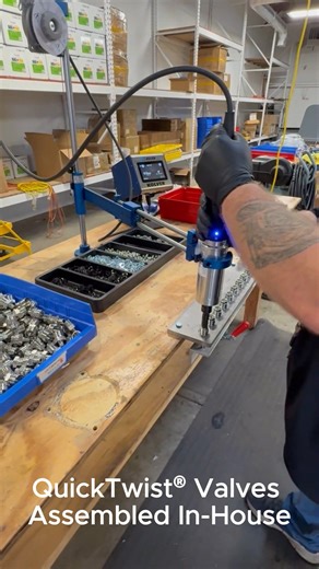 A look inside our shop where every QuickTwist® valve comes together—assembled by hand for clean, controlled oil changes. | ValvoMax