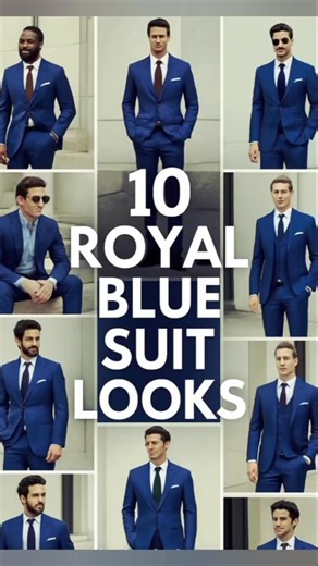 Royal Blue Suit #mensfashion #menswear #suit #blue #menstyle #styleinspo