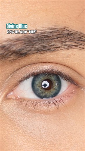 Divine Blue by TTDEYE @t@ttdeye#bluecontacts #coloredcontacts #eyecolorchange