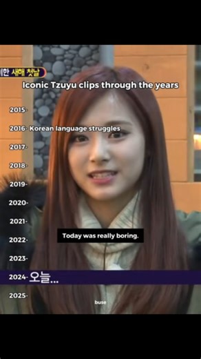 Tzuyu 쯔위 on Instagram: "Iconic tzuyu clips through years Cr : buse on tt"