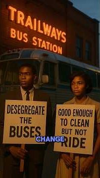 Civil rights history at the Trailways Bus Station #history #historytravel #travelvlog #historic