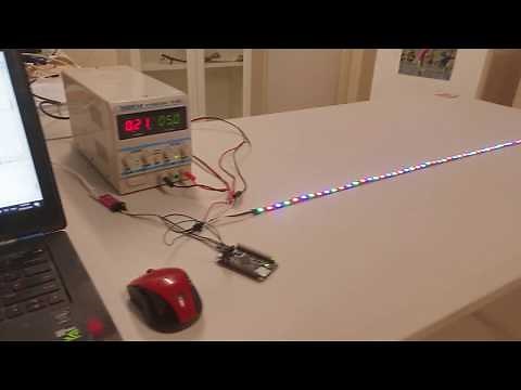 STM32F4 Neo pixels addressable RGB LEDs