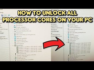 How to FIX intel CPU I7 showing only 4 threads how to enable 8 threads