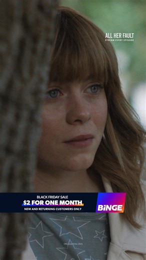 She will do whatever it takes to find her son. The new crime thriller series All Her Fault is out now. Stream every episode. Don't have BINGE? Now just $2 for one month this Black Friday. Offer ends 8 Dec 2025. | Binge | Facebook
