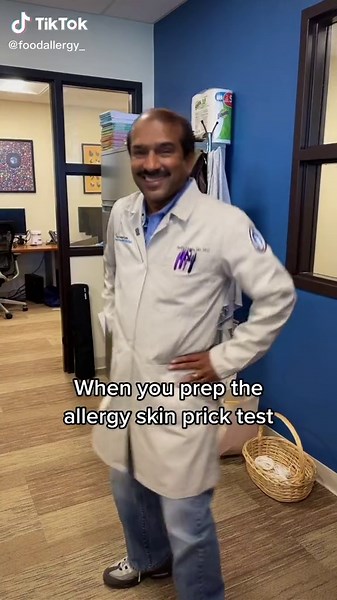 Life of an Allergist: Preparing Allergy Skin Tests
