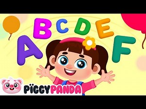 ABC Rhymes | Children Rhymes | Piggy Panda World for Kids