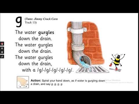 G song Jolly Phonics