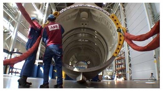 Propulsion Unit Sssembly Timelapse - ABB Azipod® | Engineers World