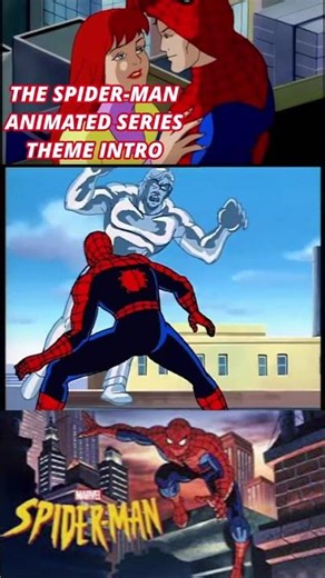 The Spider-Man Animated Series Theme From the 90s #spiderman #peterparker #spiderverse #mcu #marvel
