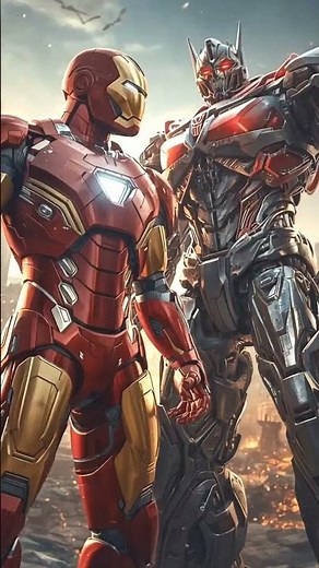 "Avengers x Transformers Fusion – Ultimate Hybrid Heroes ⚡🔥"