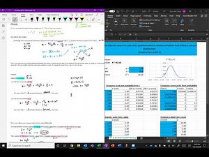 Lecture 6 1 The Normal Distribution with Excel