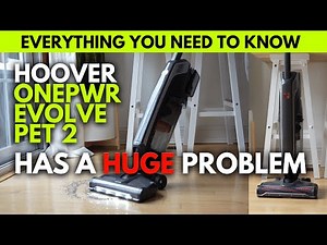 Hoover ONEPWR Evolve Pet Elite 2 DESIGN FLAW! Review & TESTS