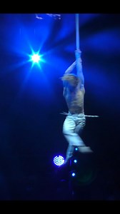 Antony Cesar - aerial straps act, performed in Budapest. #circusvideo #circus | Circus video