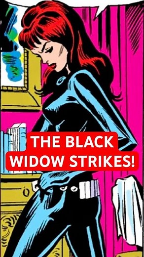 Spider-Man vs Black Widow #spiderman #comicbookhistory #marvelcomics #classiccomics #marvel #comics