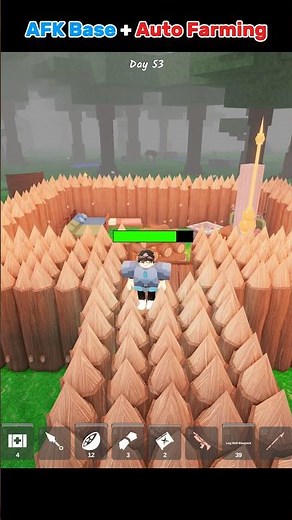 AFK Base + Auto Farming to defeat cultists #roblox #99nightintheforest #gaming