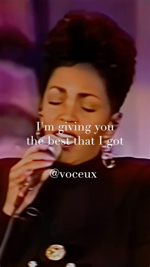 Anita Baker - Giving You The Best That I Got #acapella #vocalsonly #voice #voceux #vocals #rnb #soul #anitabaker #givingyouthebestthatigot | Voceux