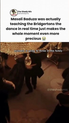 Bridgerton Cast Learn Dance in Real Time With Masali Baduza #bridgertonseason4