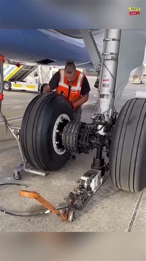Airplane tires are different?. #tamil #facts #shorts