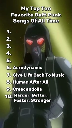 My Top Ten Favorite Daft Punk Songs Of All Time