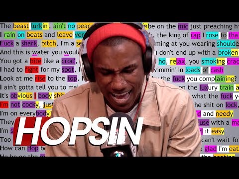 Hopsin - Bodak Yellow Freestyle | Rhymes Highlighted