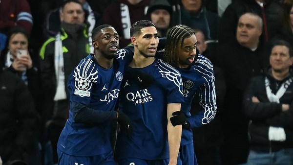 Resumen y goles del Aston Villa vs PSG, cuartos de final de la Champions League