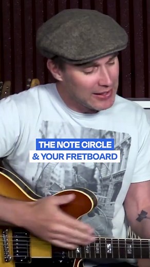 🎶 The Note Circle is a fundamental concept every guitar beginner should learn! 🎸 Whether you're strumming your first chords or are playing like a pro, a dash of theory can work wonders for your playing, as it helps you understand your fretboard. Let's unlock the full potential of your guitar—get started for free at justinguitar.com/theory and see the magic happen! 🎶✨ #musictheory #GuitarLessons #MusicTheory #GuitarForBeginners