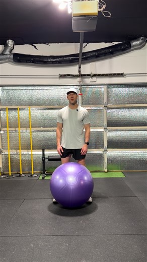 Swiss Ball Hamstring Curls