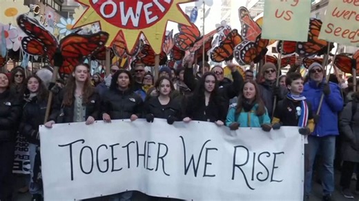 Huge crowds protest against Trump in 'No Kings' rallies in the US and abroad