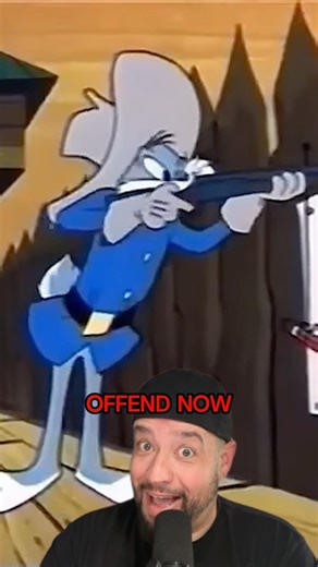 Old Cartoon Says Half Breed Out Loud!