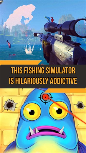 A fun game to play with friends where you catch fish in a crazy way | Game: Fish Hunters #gamingontiktok #multiplayer #indiegames #whattoplay